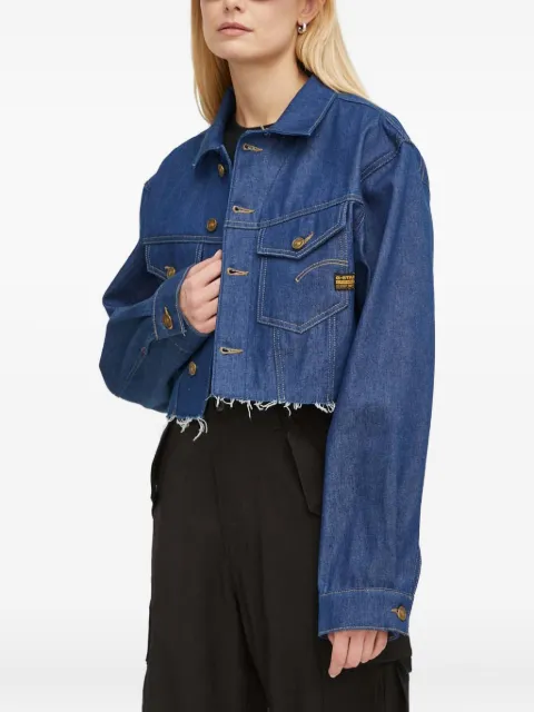 G-Star RAW chaqueta corta con flecos