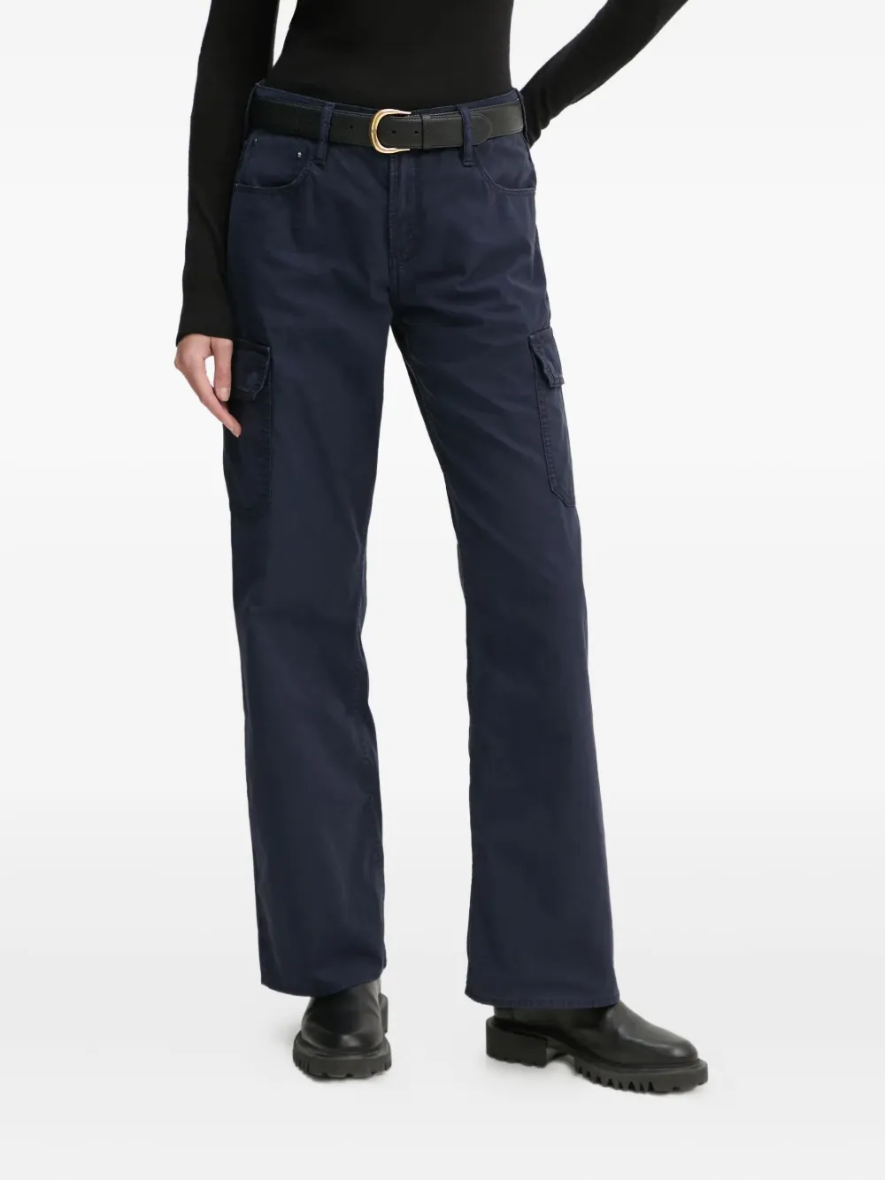 G-star Raw Cargo-pocket Trousers In Blue