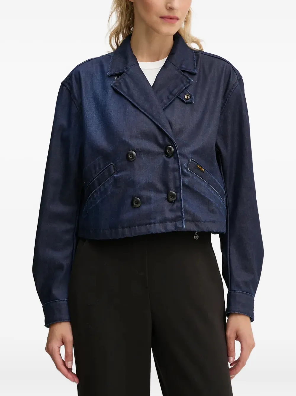 G-Star RAW double-breasted denim jacket | Blue | Image 1