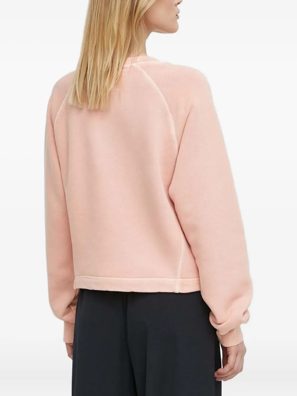 G-star Raw Flame-logo Sweater In Pink