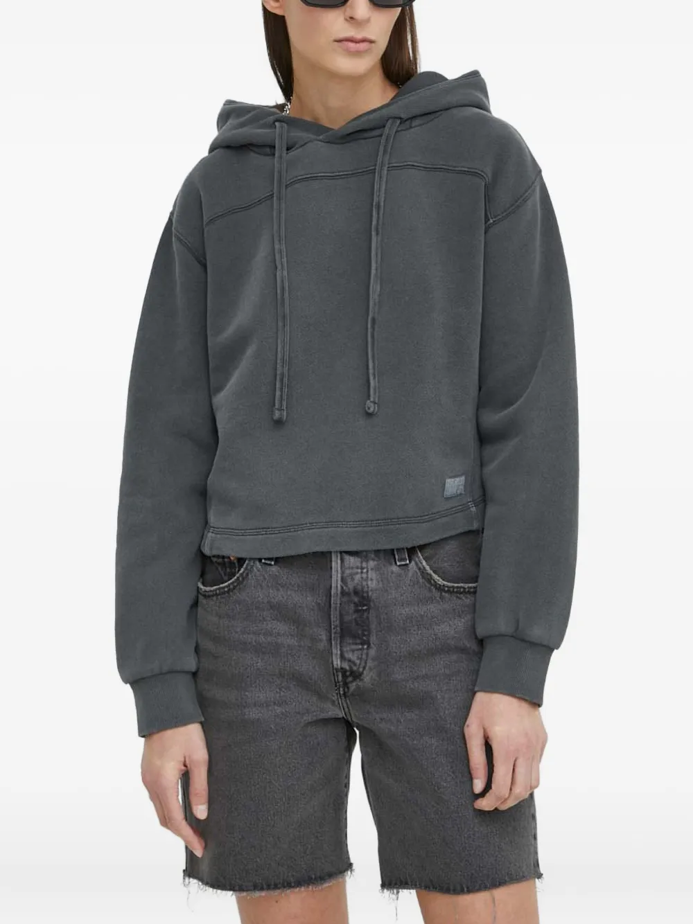 G-Star RAW organic-cotton hoodie | Grey | Image 1