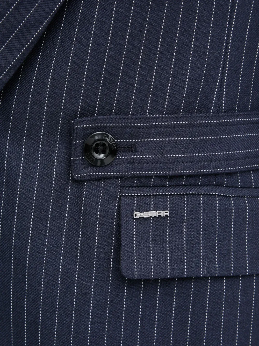 G-Star RAW Blazer met dubbele rij knopen Blauw