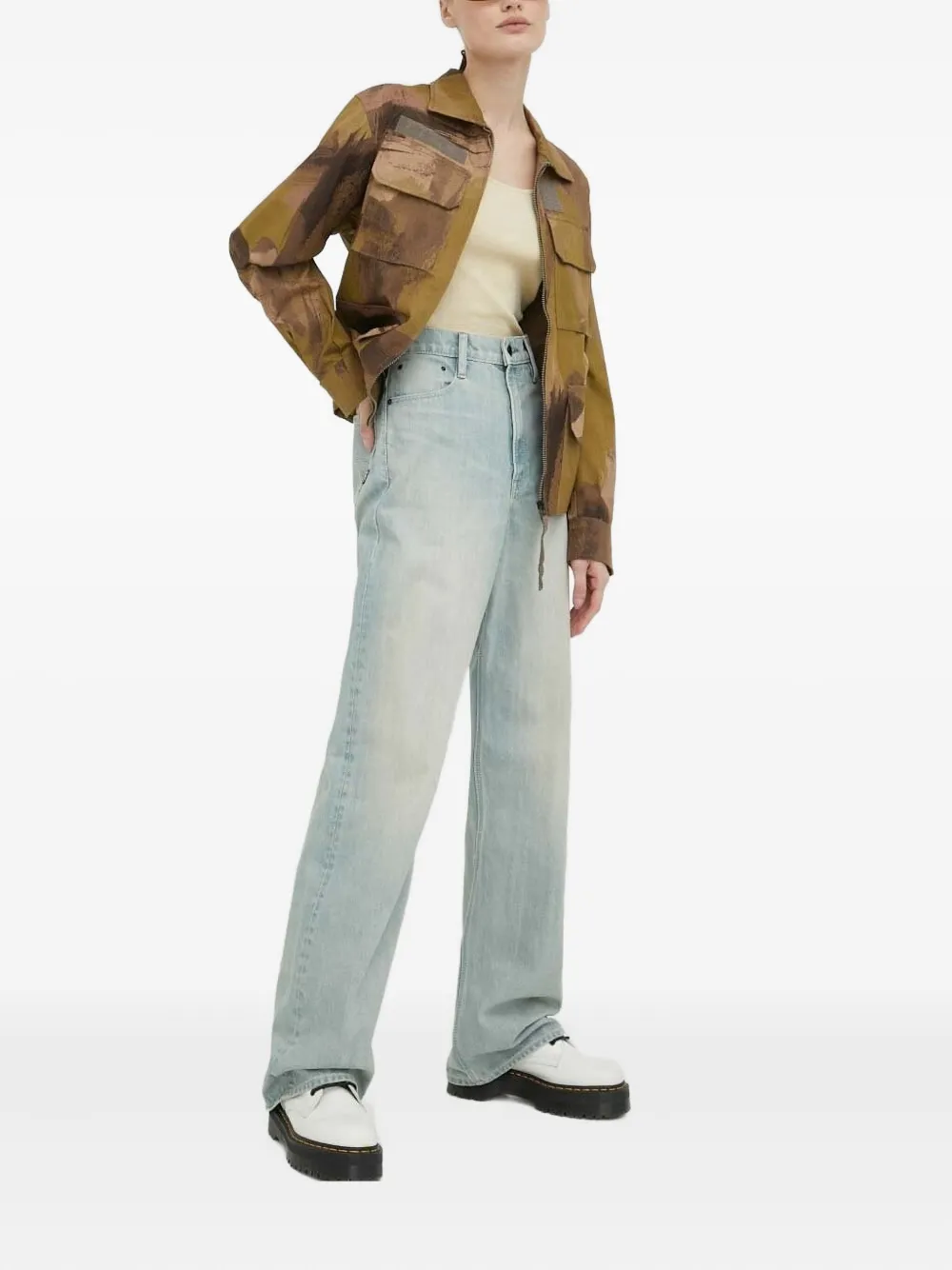 G-Star RAW abstract-print jacket | Military Jackets | Image 2