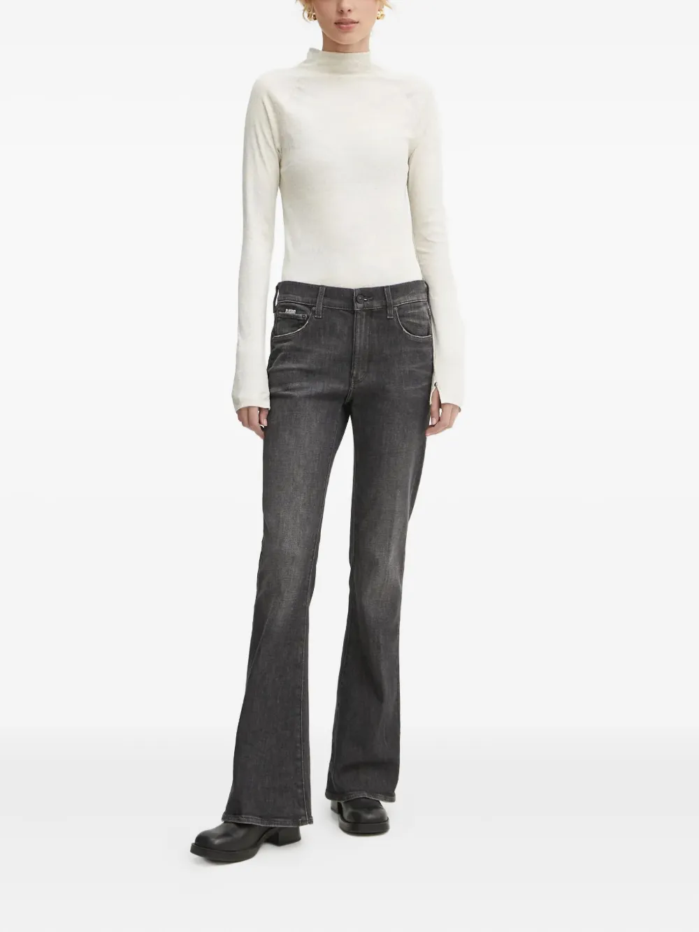 G-Star RAW 3301 flared jeans - Grijs