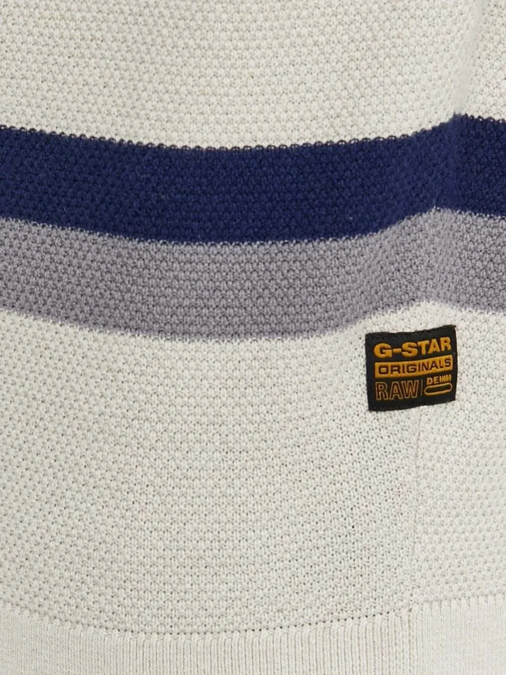 G-Star RAW Gestreepte trui Beige