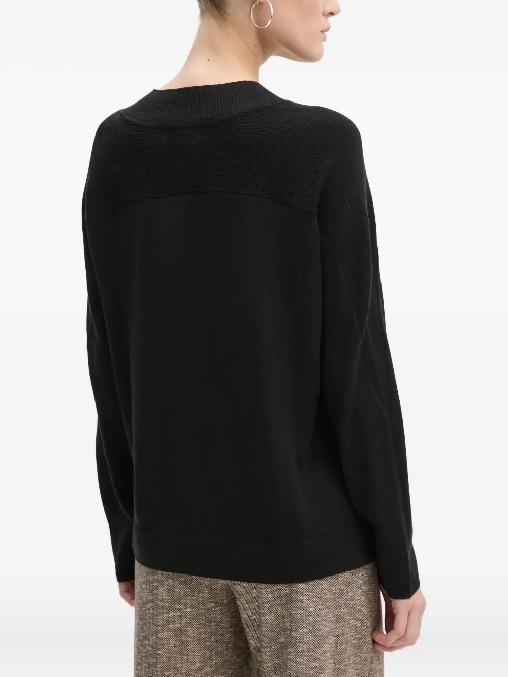G-star Raw V-neck Sweater In Black