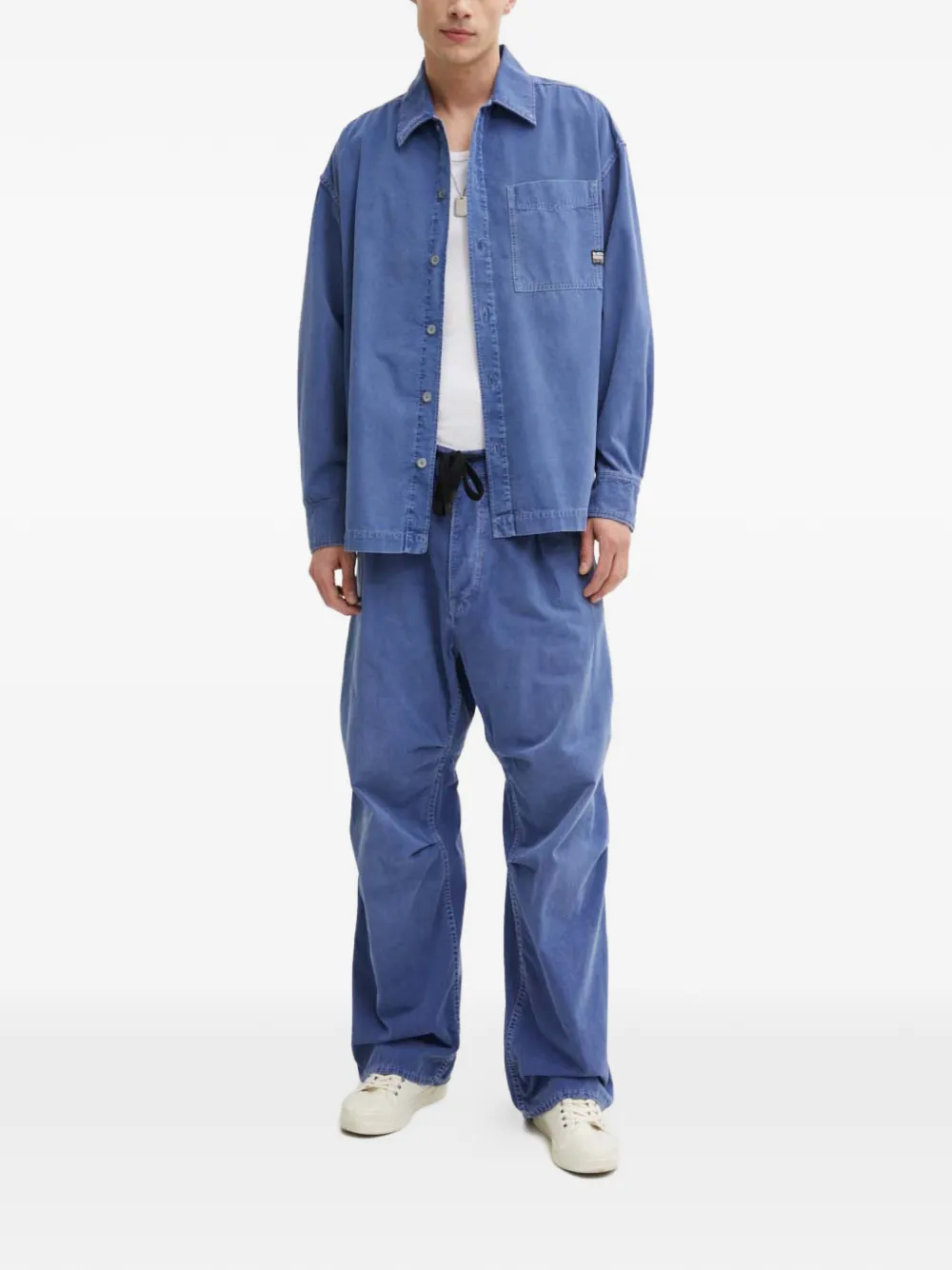 G-Star RAW chest-pocket shirt - Blauw