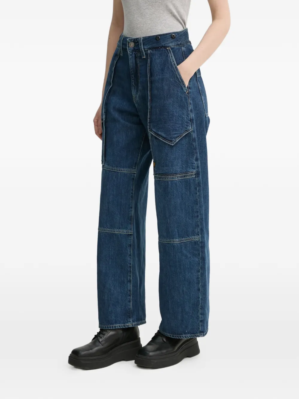 G-Star RAW flap-pocket jeans - Blu