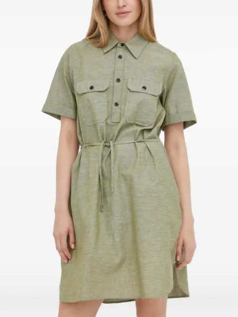 G-Star RAW vestido con bolsillos y botones