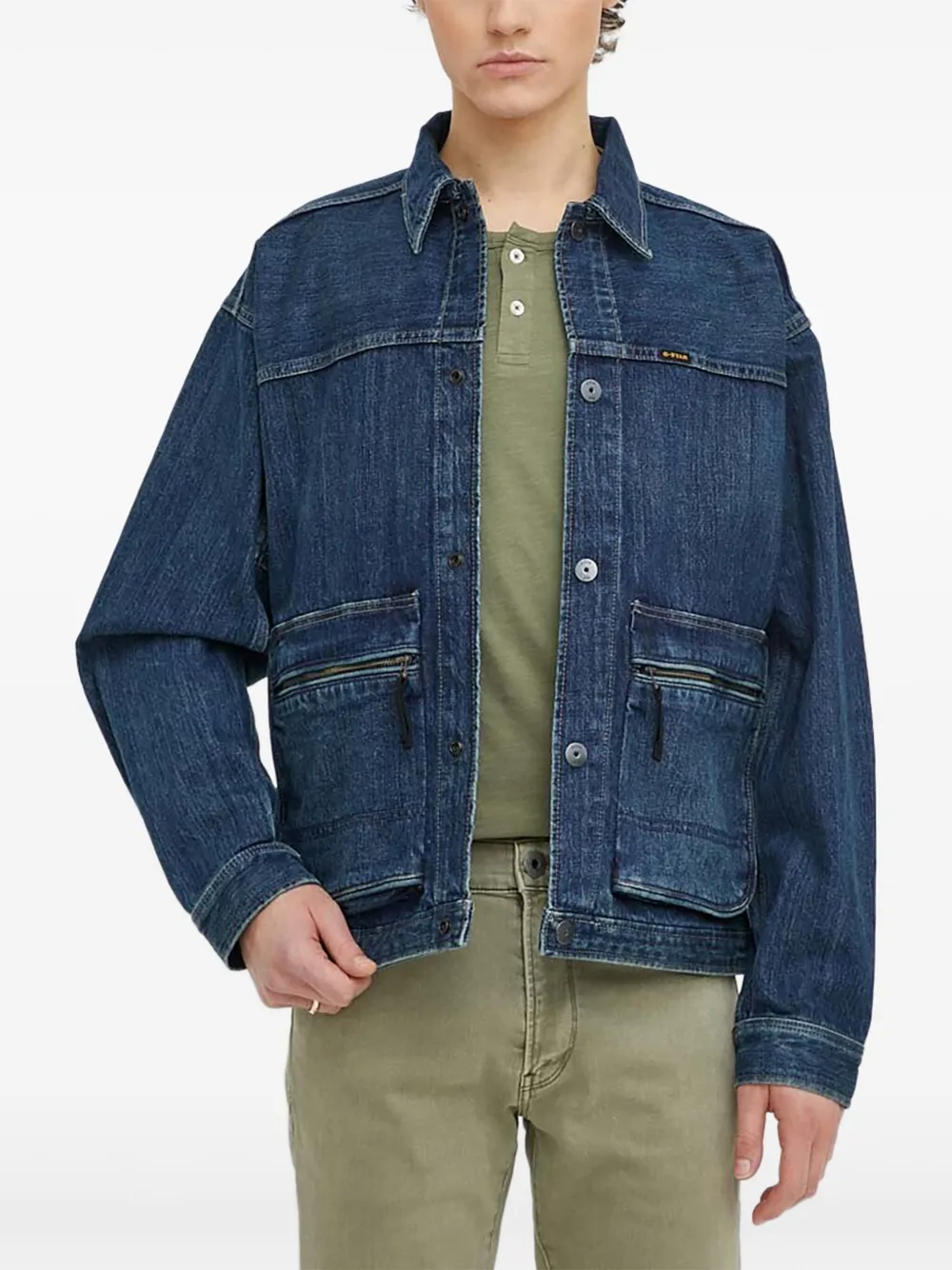 G-Star RAW デニムジャケット - ブルー G-Star RAW デニムジャケット - ブルー