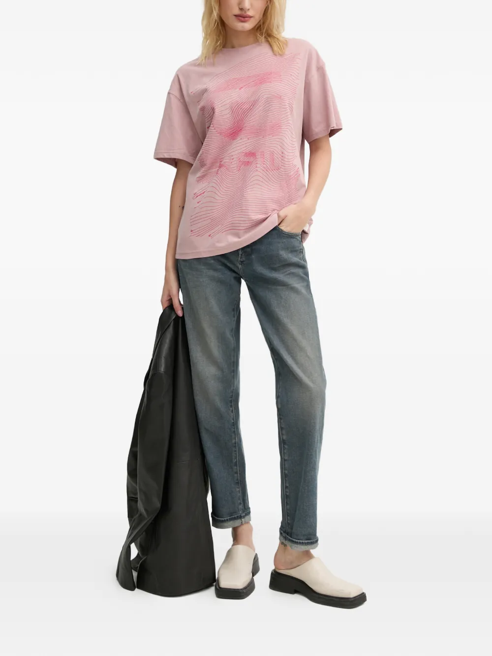 G-Star RAW button pocket jeans - Blauw