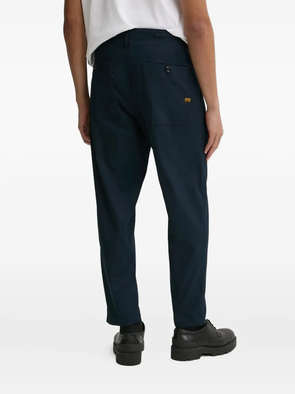G-Star RAW Broek met geplooide zak - Blauw
