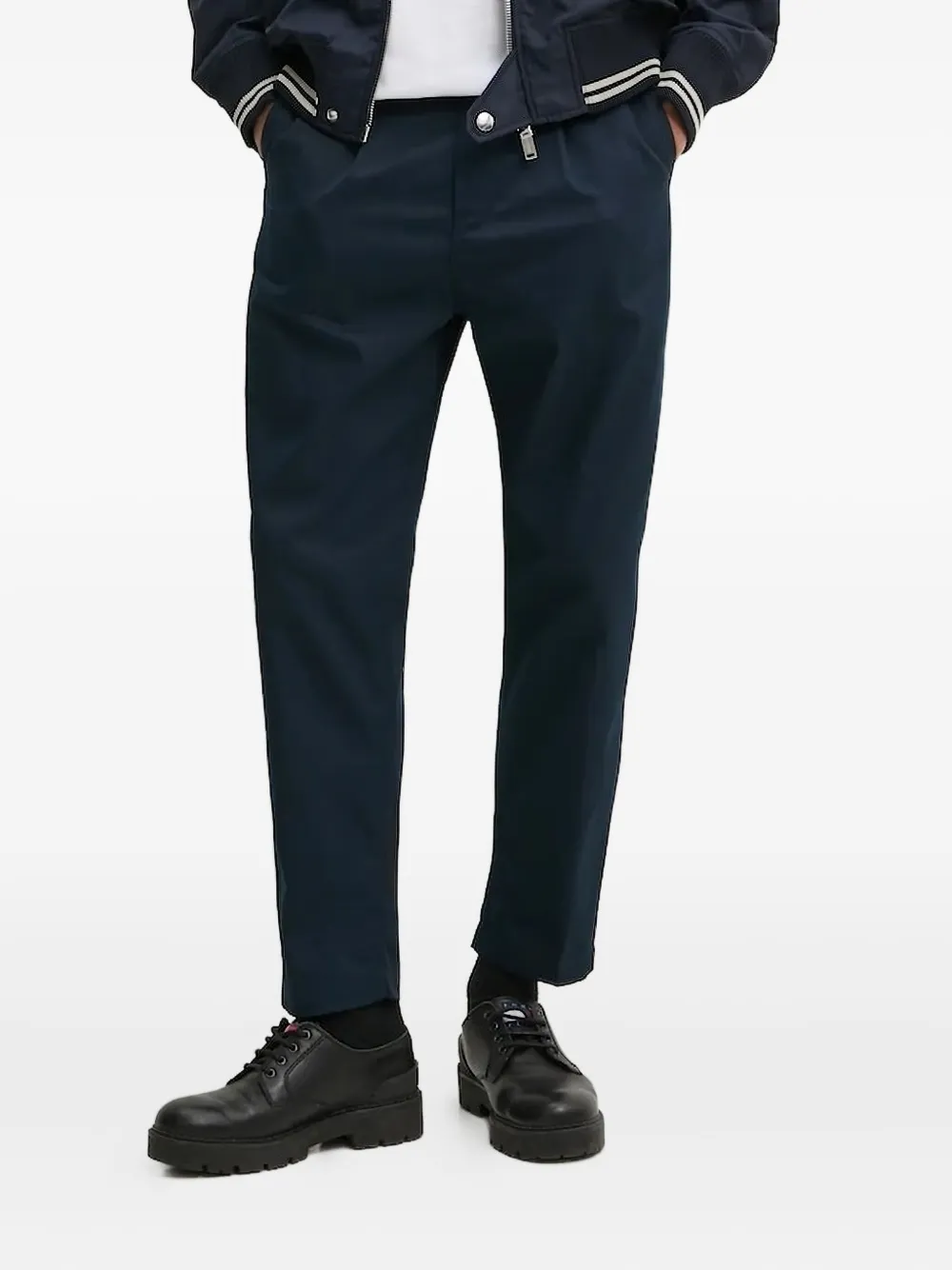 G-Star RAW Broek met geplooide zak Blauw