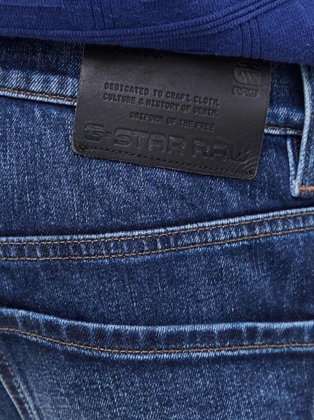 G-Star RAW Straight jeans Blauw