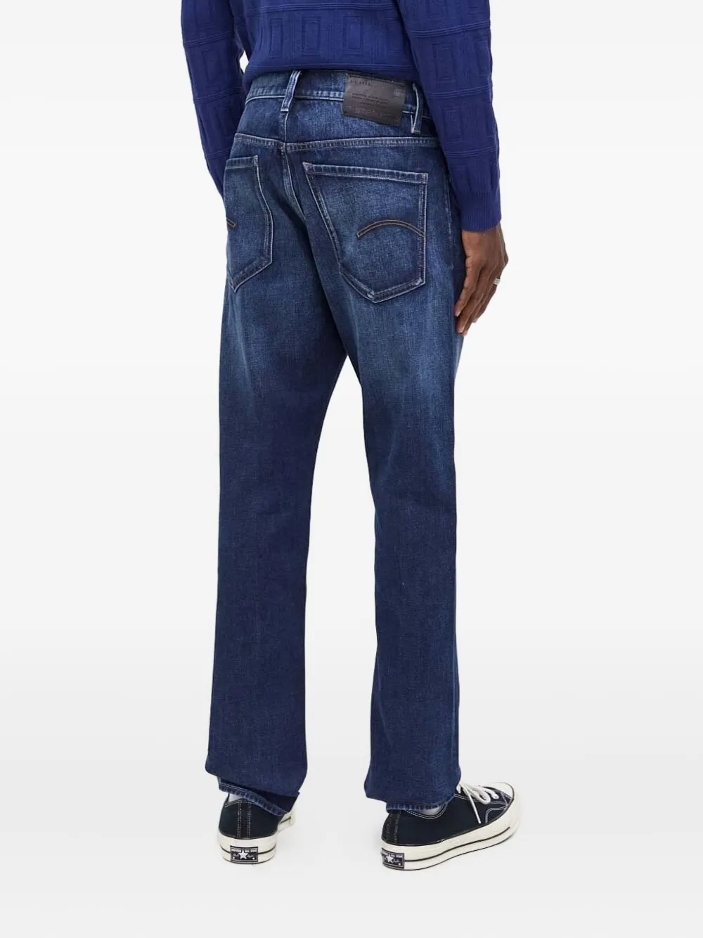 G-Star RAW logo-patch straight-leg jeans | Regular & Straight-Leg Jeans | Image 2