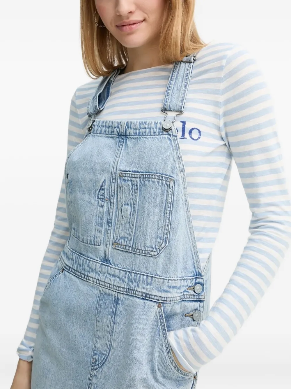 G-Star RAW Midi-spijkerjurk Blauw