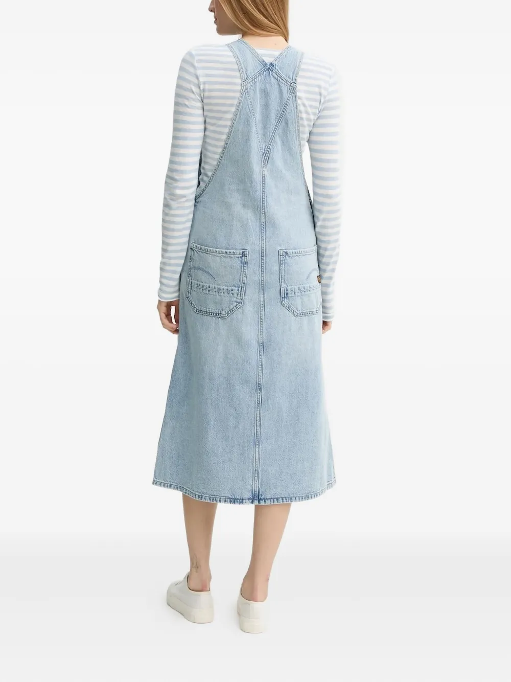 G-Star RAW Midi-spijkerjurk - Blauw