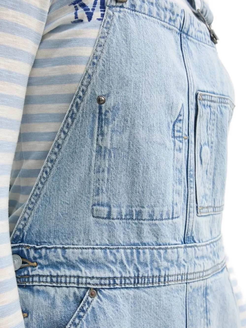 G-Star RAW Midi-spijkerjurk Blauw