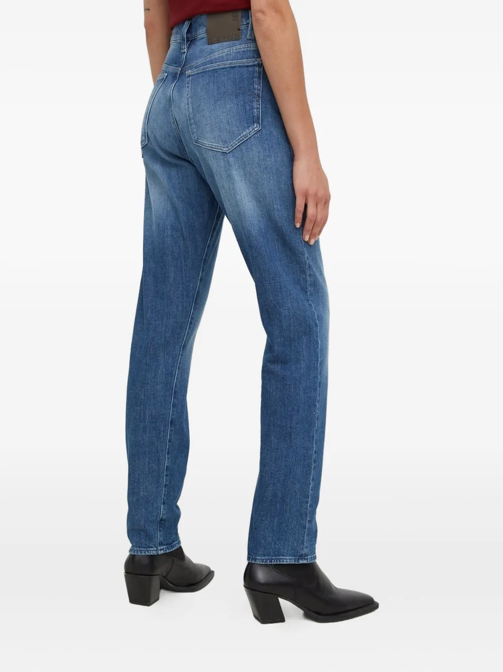 G-Star RAW Jeans met logopatch - Blauw