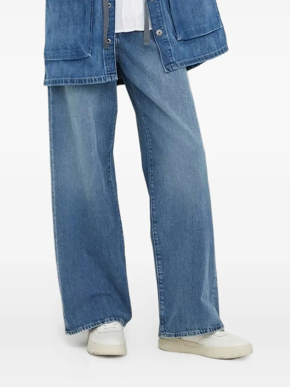 G-star Raw Button-fastening Denim Jeans In Blue