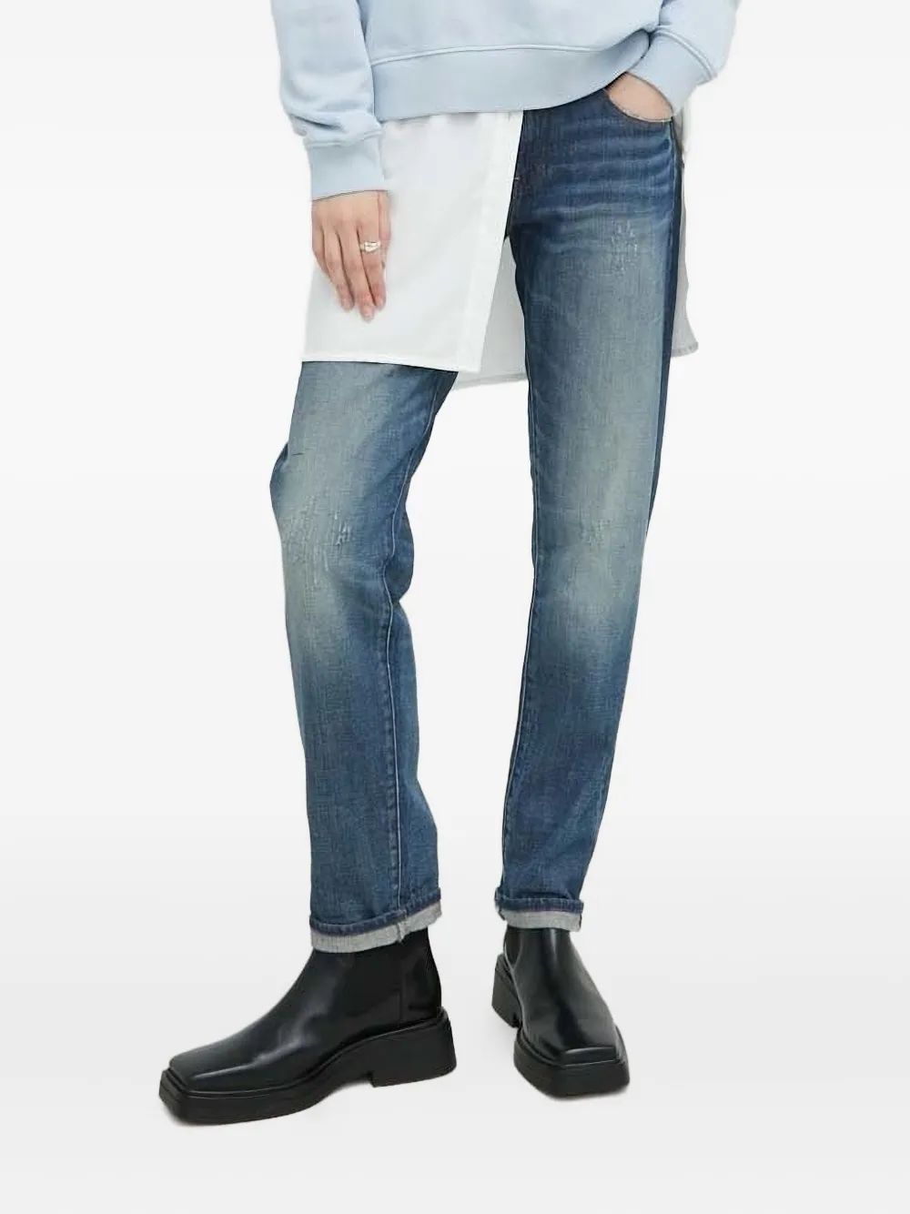 G-Star RAW Straight jeans Blauw
