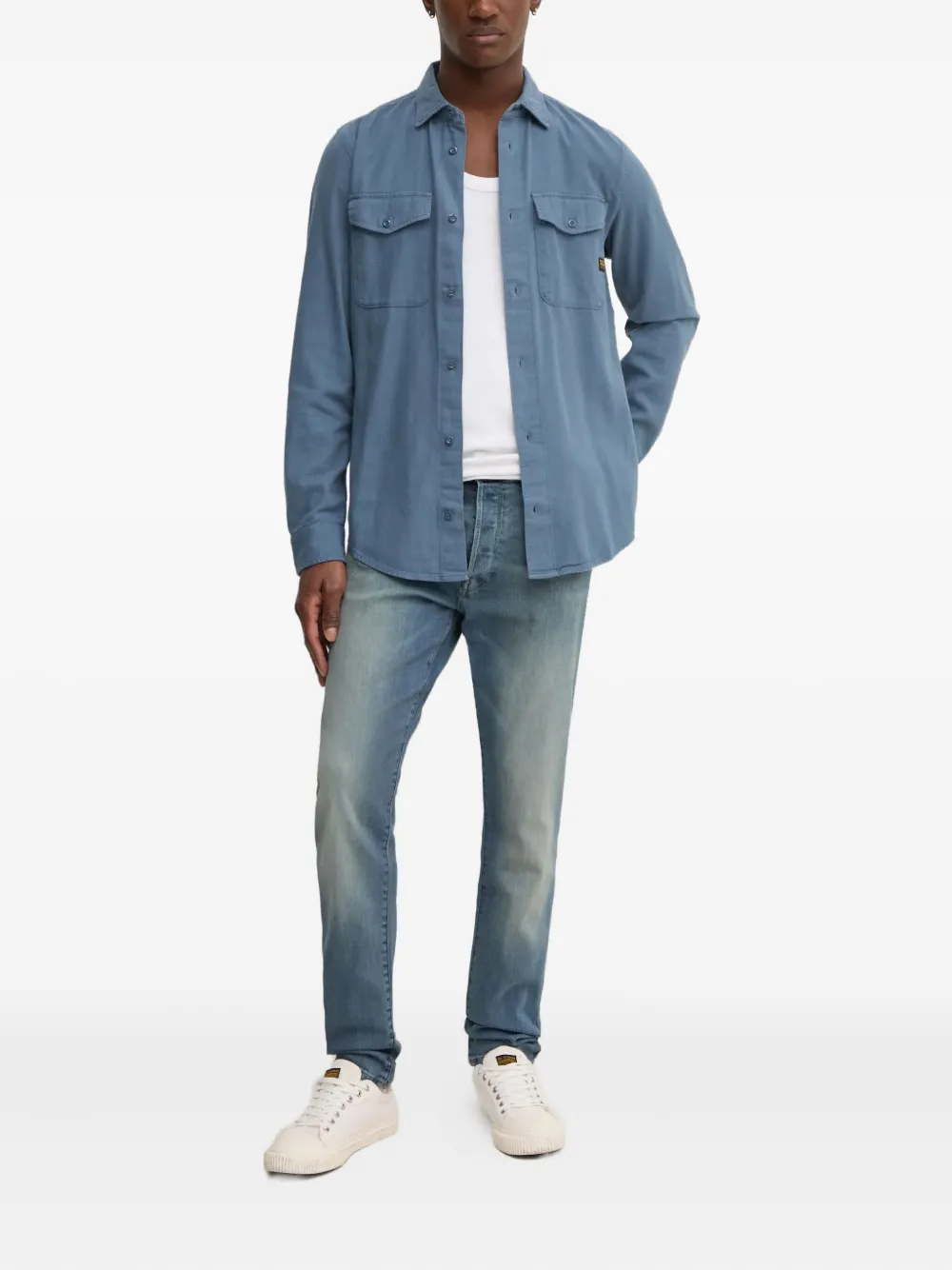 G-Star RAW buttoned jeams - Blauw