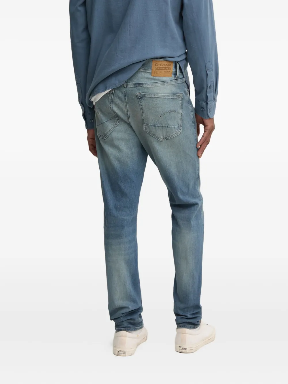 G-Star RAW Jeans met knopen Blauw