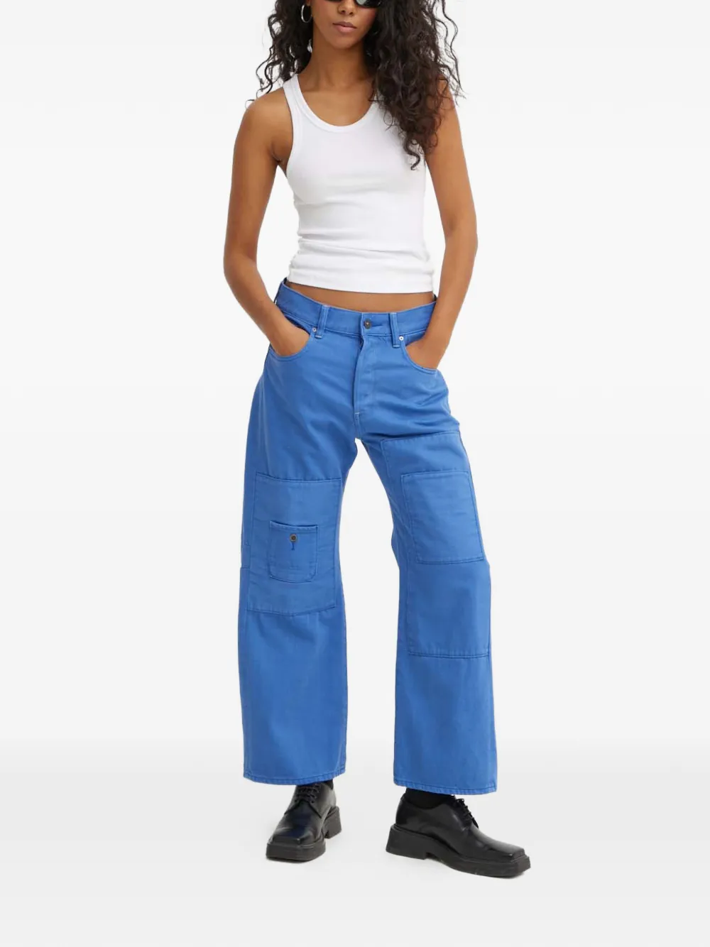 G-Star RAW patch pocket trousers - Blauw