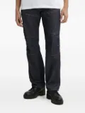G-Star RAW contrast-stitching panelled jeans - Blue