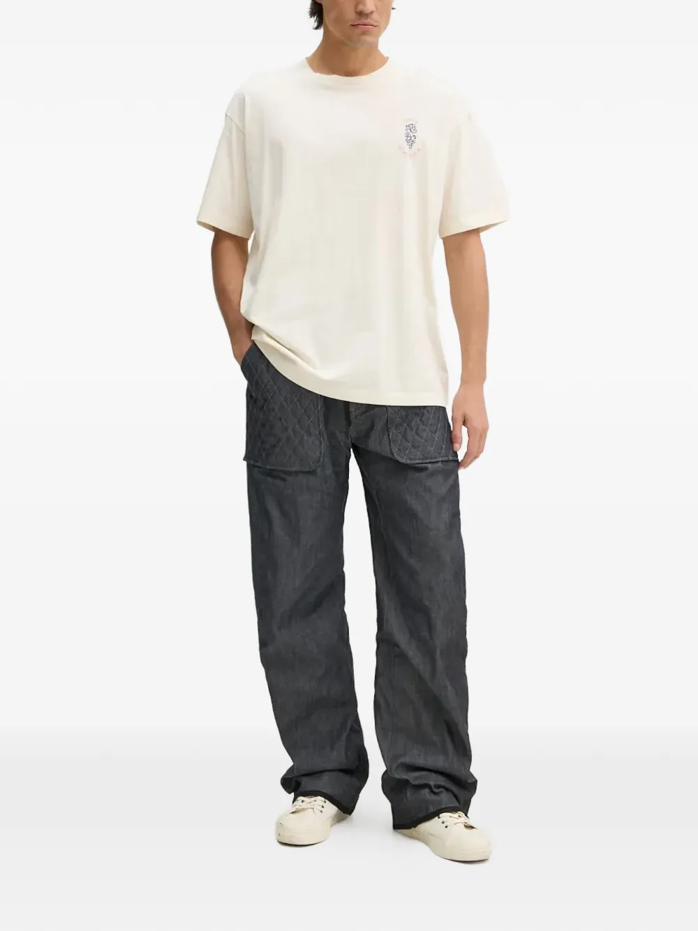 G-Star RAW quilted trousers - Blauw