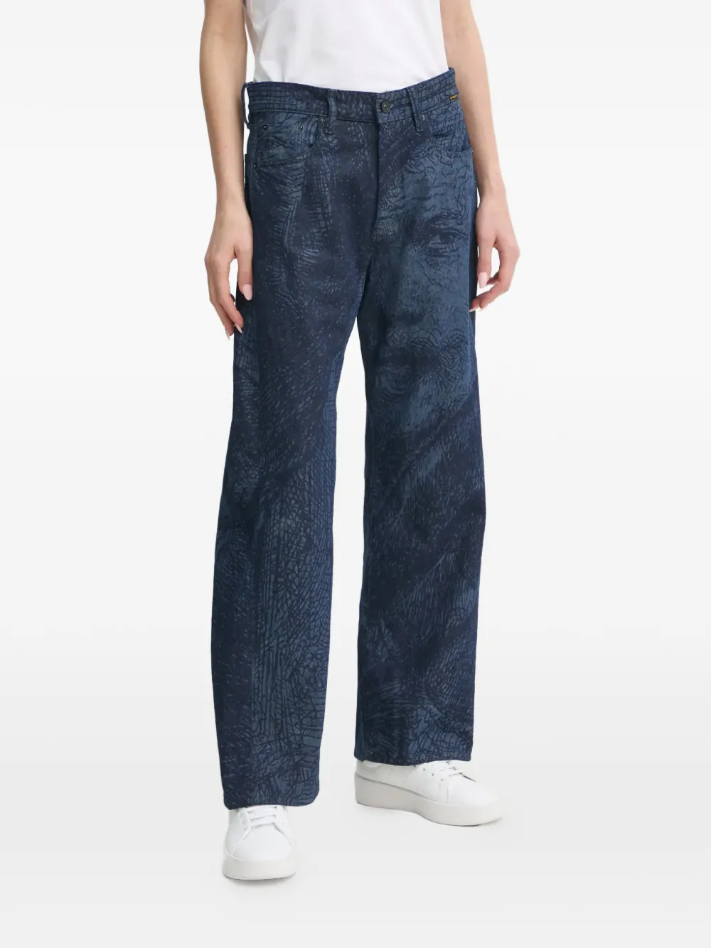 G-Star RAW patterned jeans - Blu