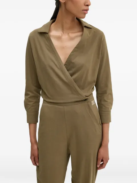 G-Star RAW jumpsuit cruzado con cuello