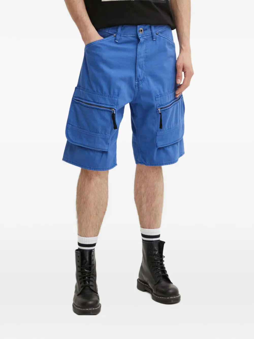 G-Star RAW zipped cargo shorts - Blu