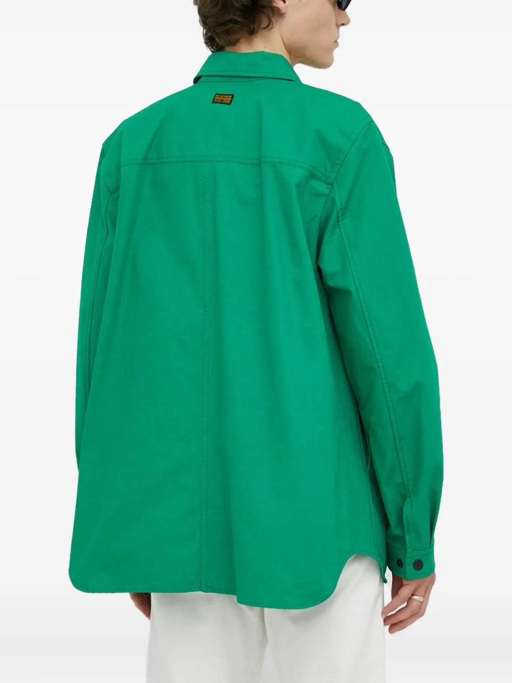 G-Star RAW logo-patch overshirt | Shirt Jackets | Image 2