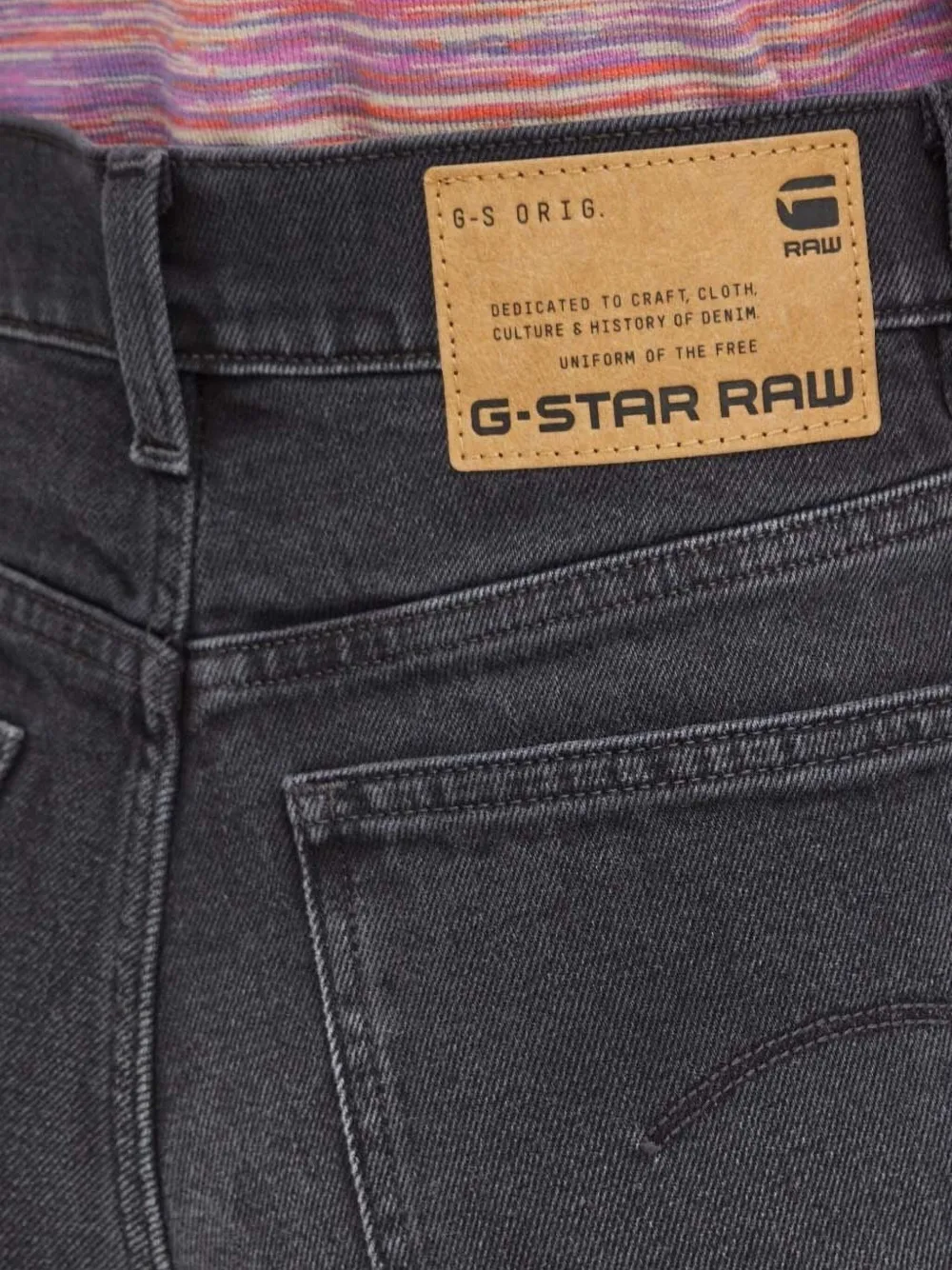 G-Star RAW Straight jeans Grijs