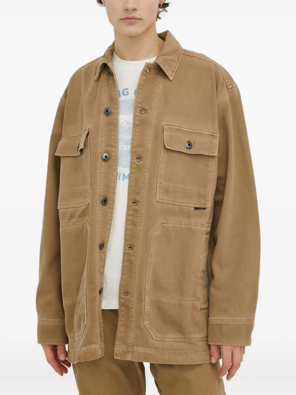 G-Star RAW Jack met klepzak Beige