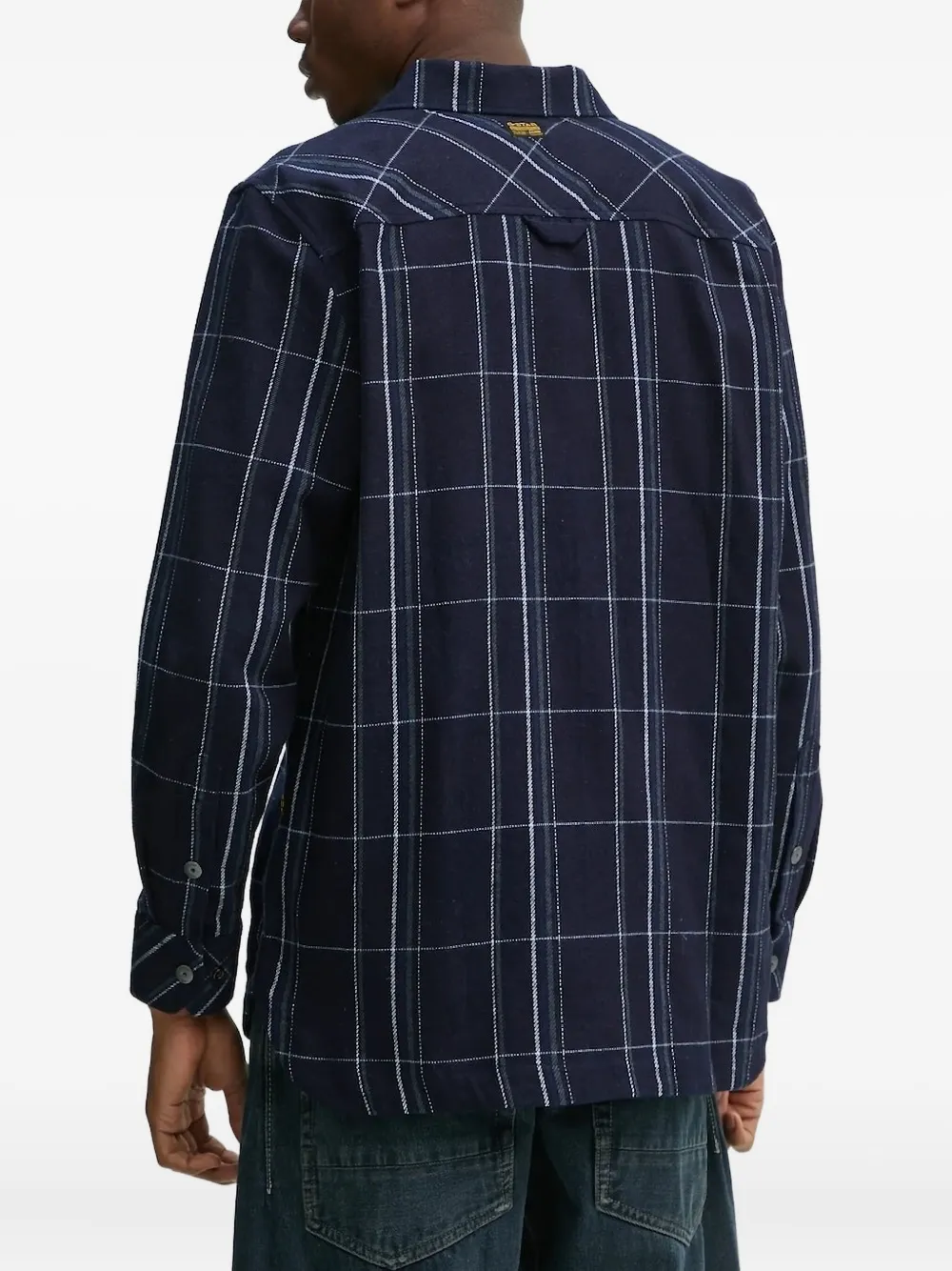 G-Star RAW checked zip-up shirt | Image 2