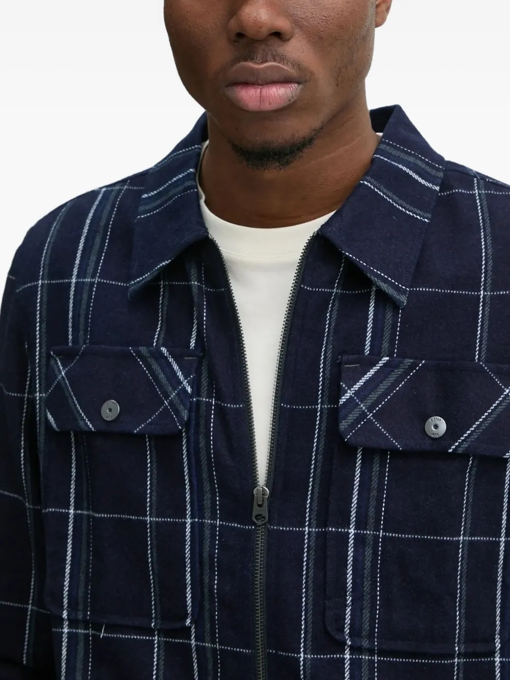 G-Star RAW Geruit overhemd Blauw