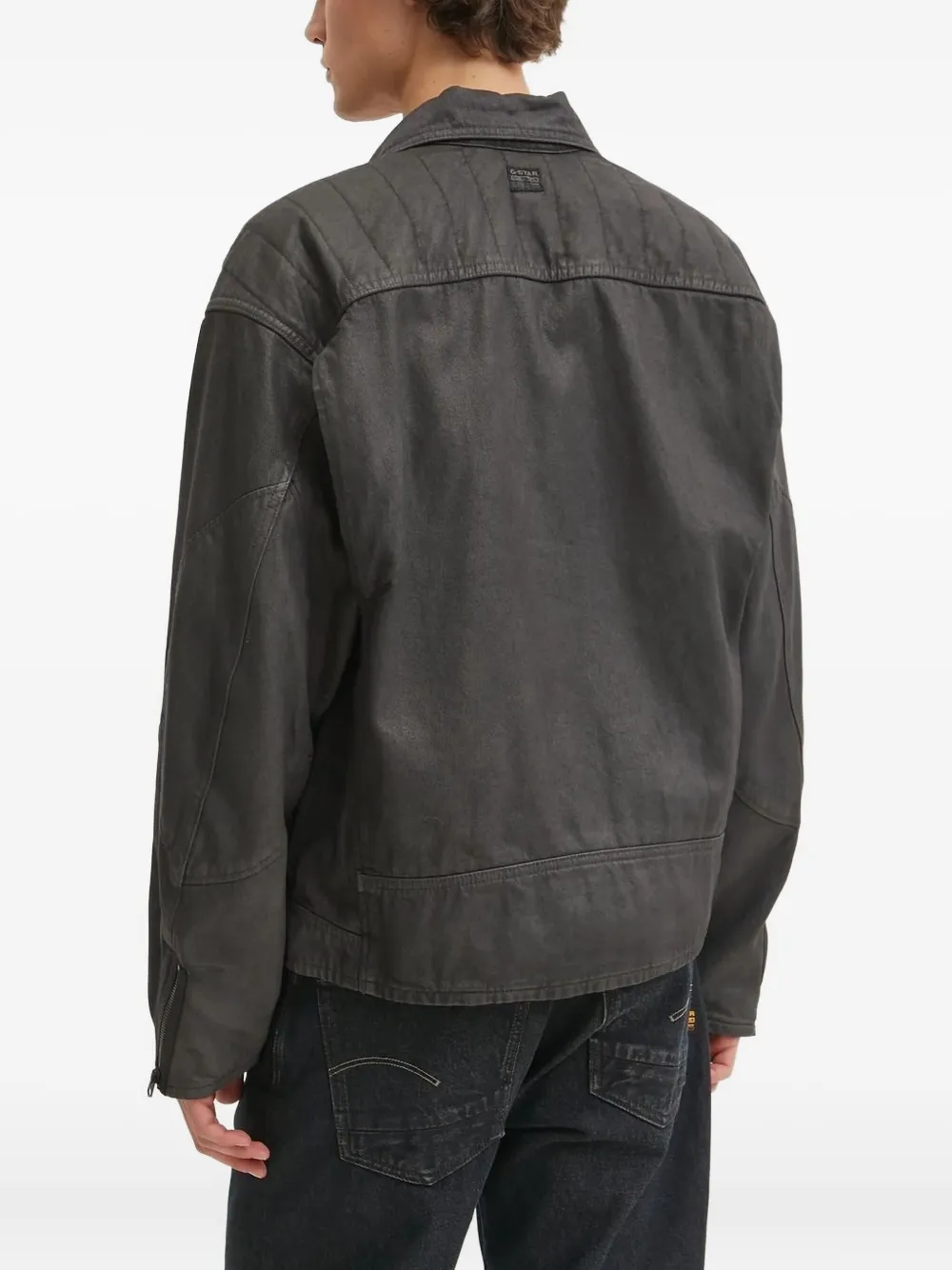G-Star RAW asymmetrical panel jacket | Biker Jackets | Image 2