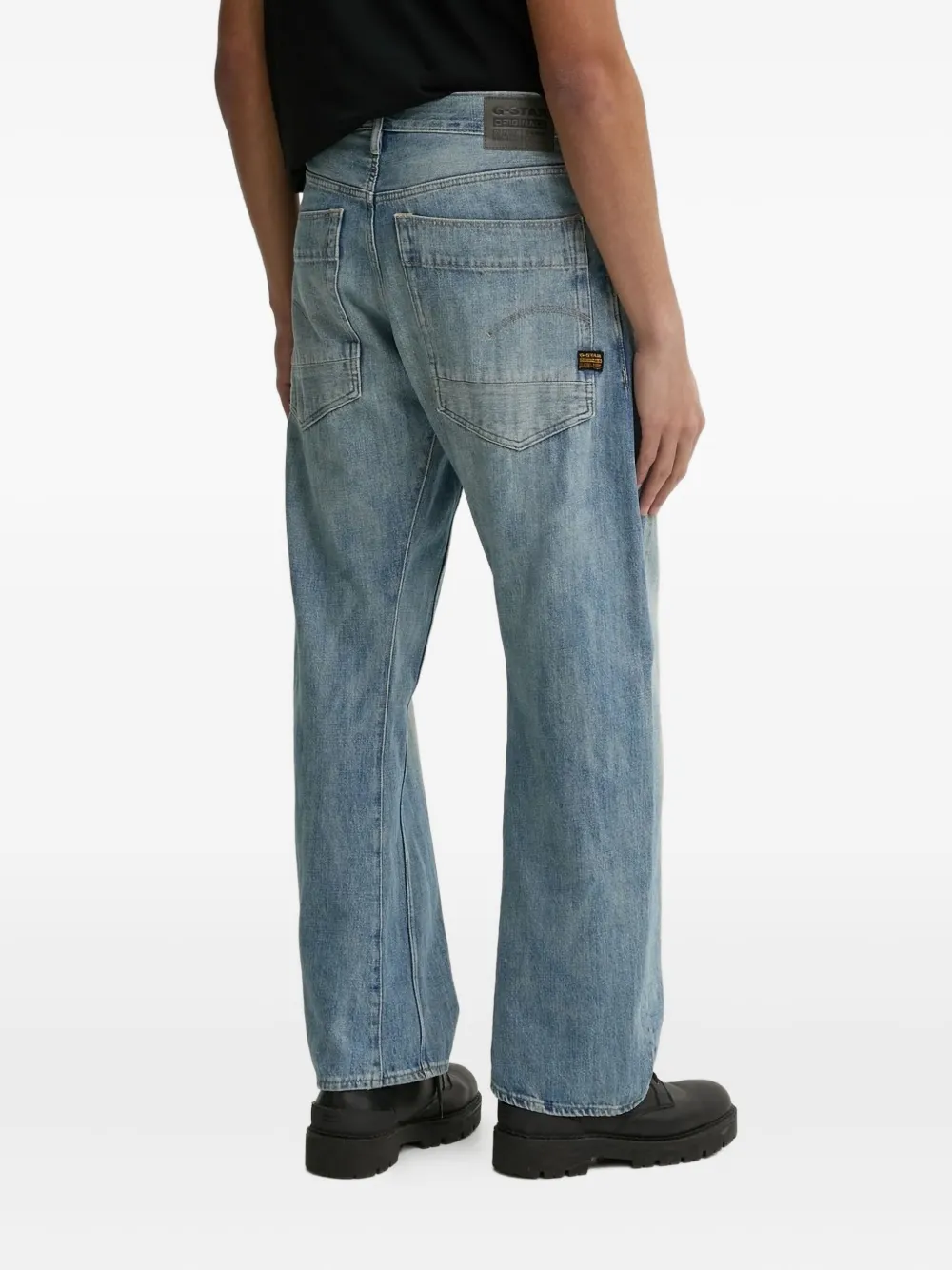 G-Star RAW Jeans met vervaagd effect - Blauw