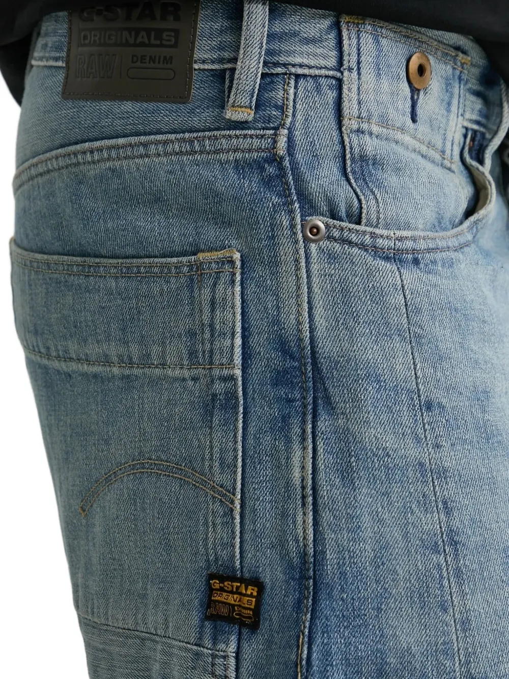 G-Star RAW Jeans met vervaagd effect Blauw
