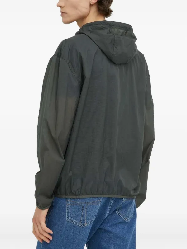 G-Star RAW Kapuzenjacke Mit Gittermuster Schwarz FARFETCH DE