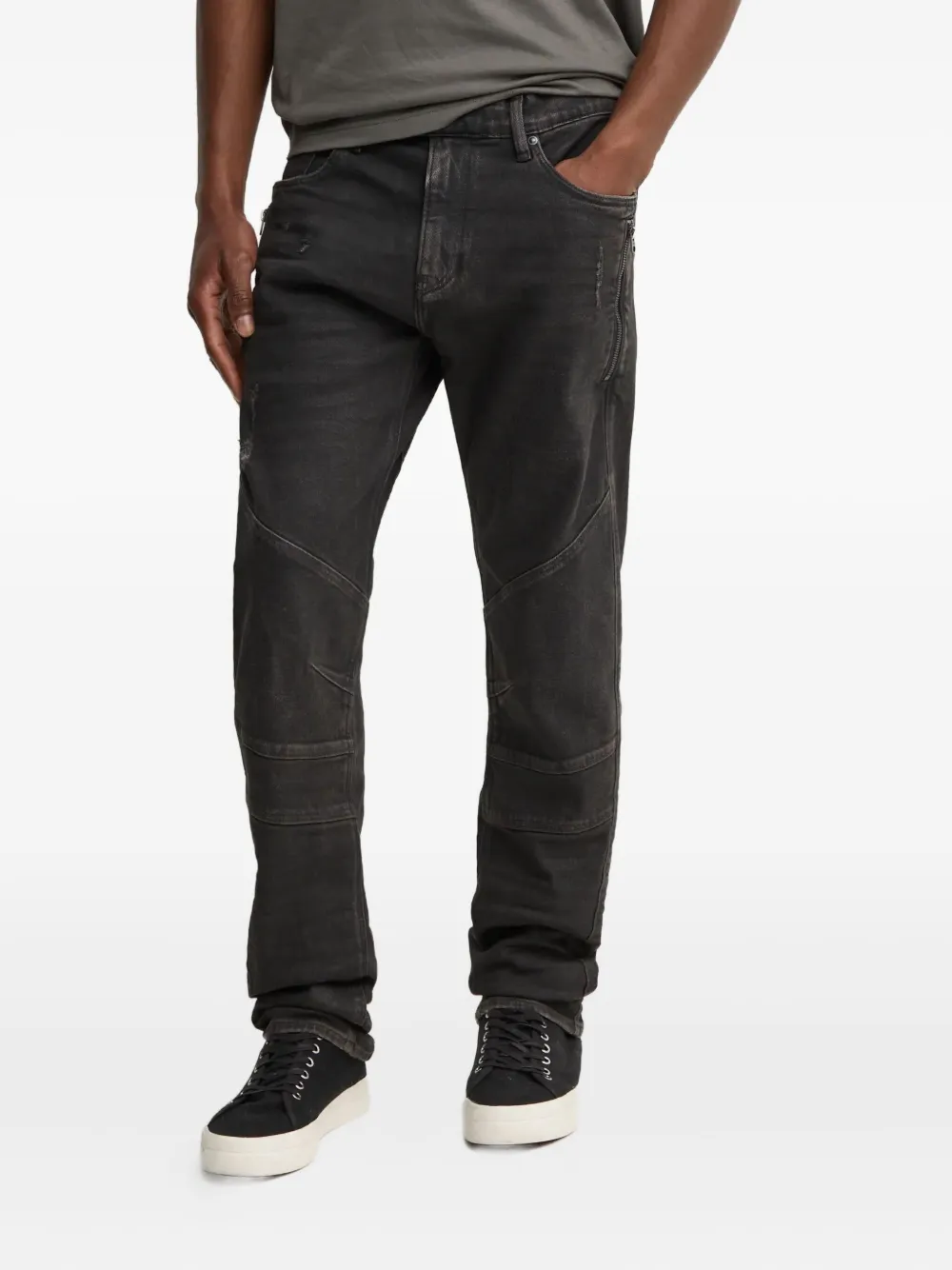 G-Star RAW Moto Cross 3D ジップジーンズ - ブラック G-Star RAW Moto Cross 3D ジップジーンズ - ブラック