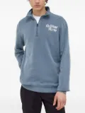 G-Star RAW half-zip logo sweatshirt - Blue