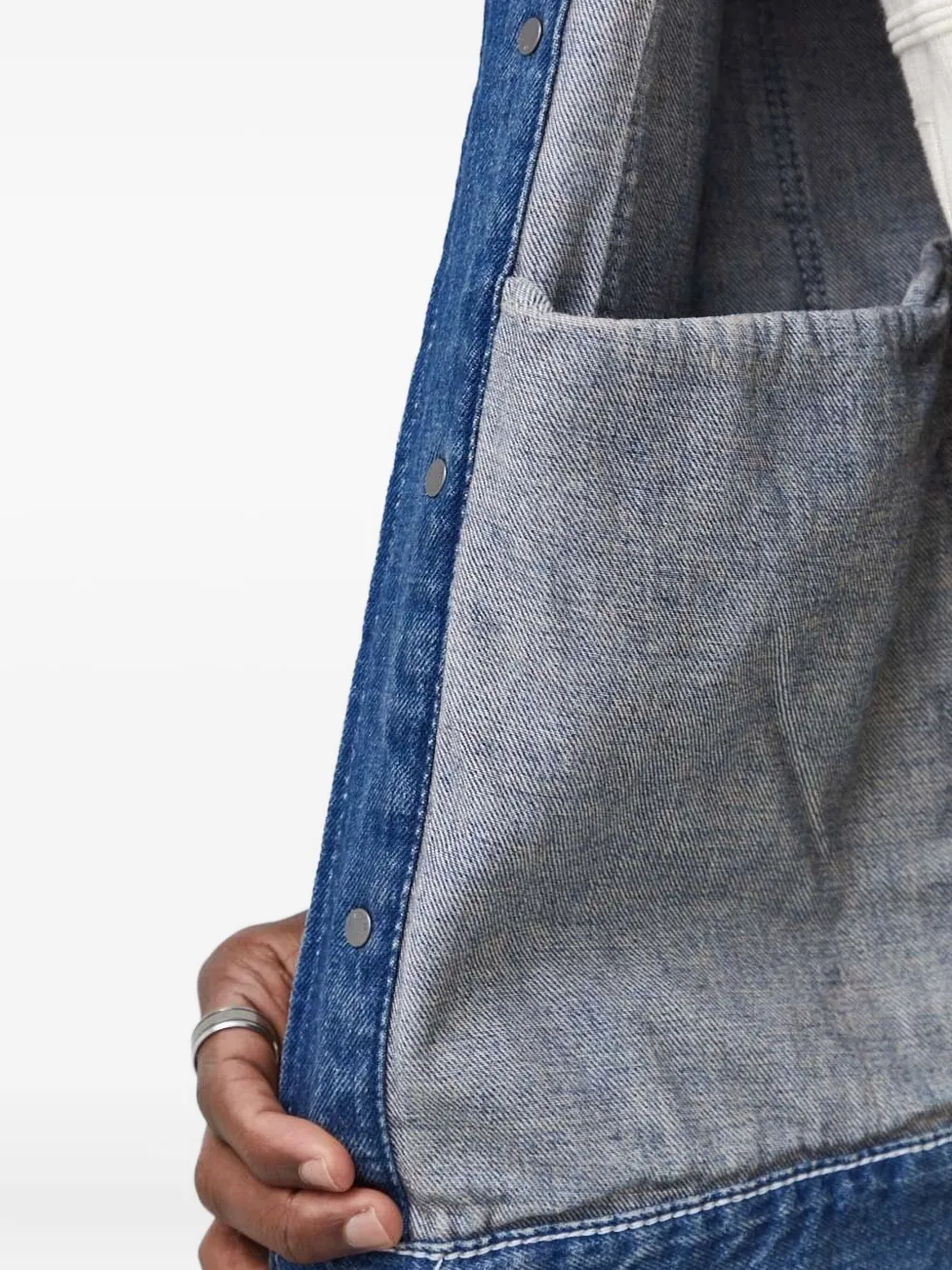 G-Star RAW Denim jack Blauw