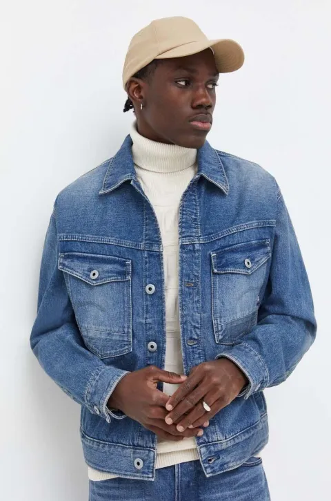G-Star RAW button-fastening denim jacket