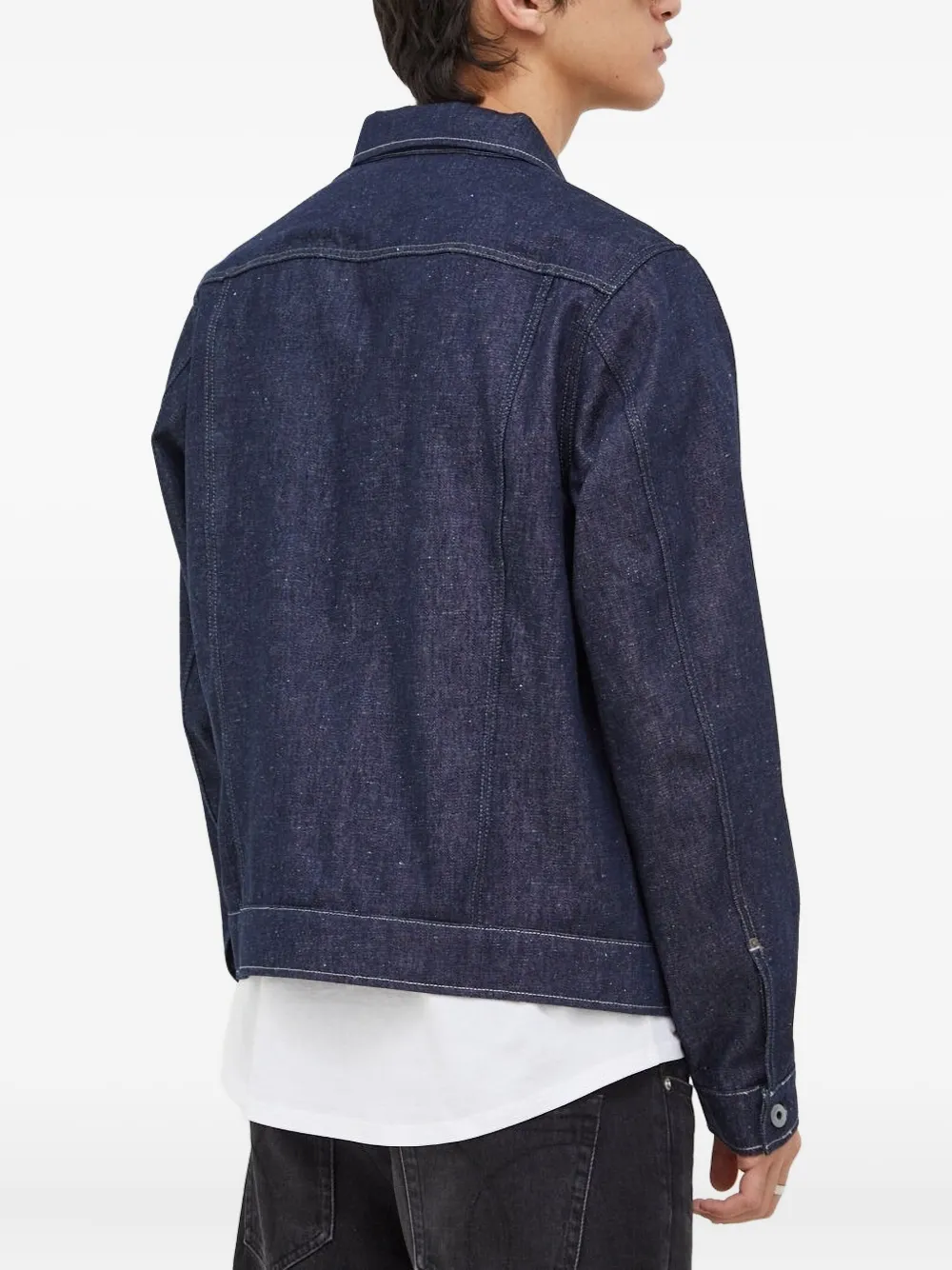 G-Star RAW Denim jack Blauw