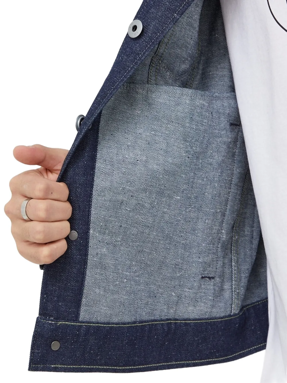 G-Star RAW Denim jack Blauw