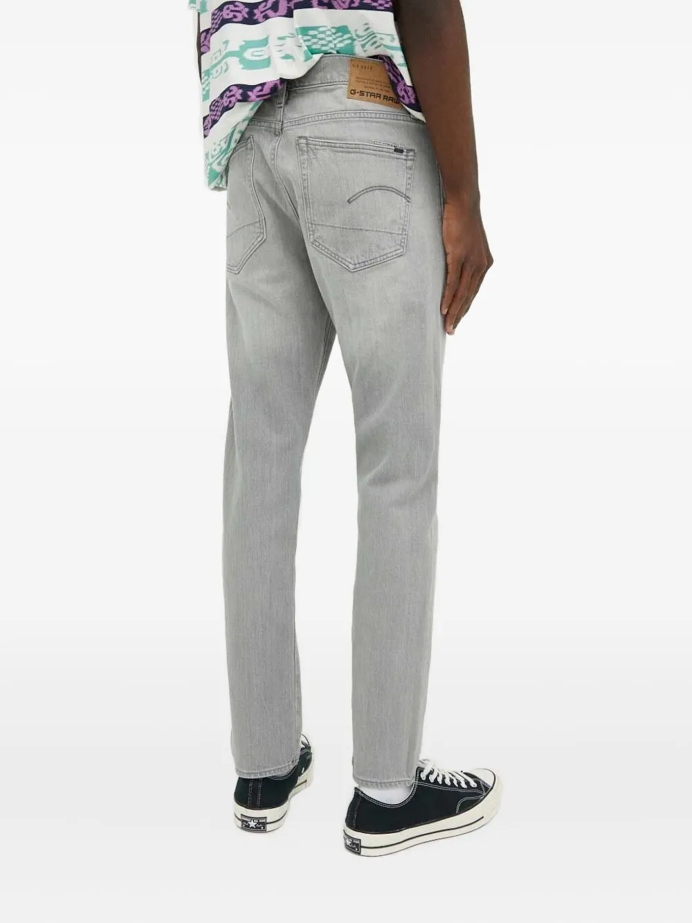 G-Star RAW logo-patch straight-leg jeans | Regular & Straight-Leg Jeans | Image 2