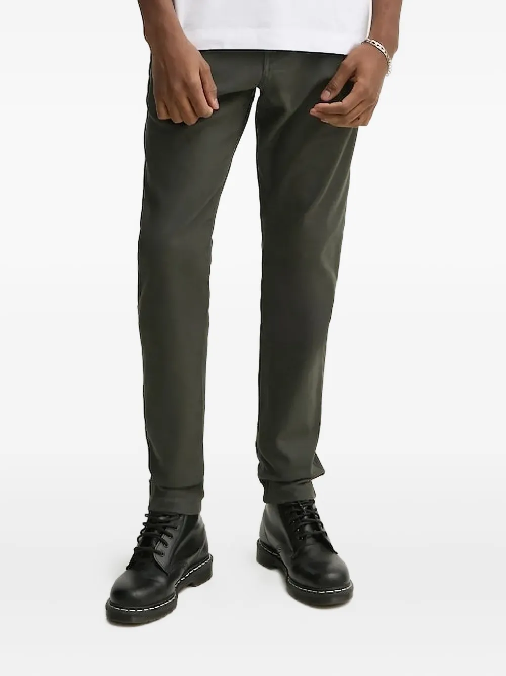 G-Star RAW Broek met elastische manchetten Groen
